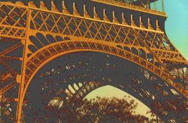The Tour D'Eiffel by the Seine