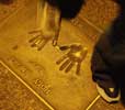 Kate Winslet's hands!